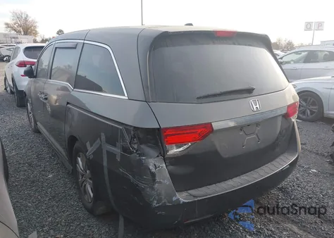 2014 Honda Odyssey Ex-L from USA, damaged, VIN 5FNRL5H64EB035282